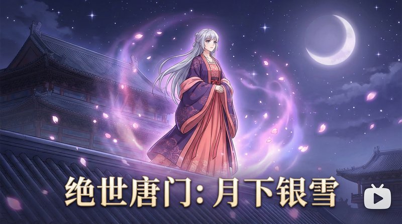 国产自拍vlog视频-月下银雪古风短片